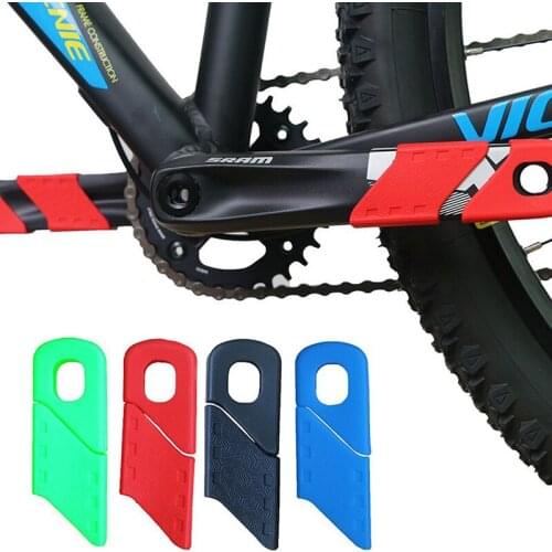 Mountain Bike Bicycle Crank Cover Silicone Arm Sleeve MTB Cycling Crankset Protect Non-slip Chainwheel Crank Protector