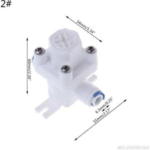 Water Purifier Pressure Reducing Valve RO System 1/4" 3/8" Hose Quick Connector D17 20 Dropshipping