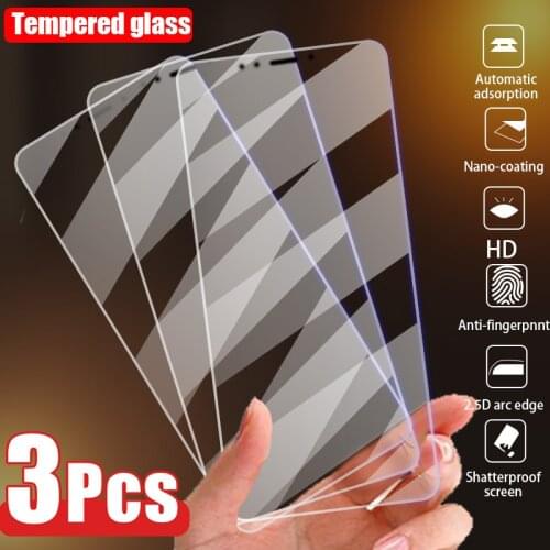 3PCS Cell Phone Screen Protector Glass for Sony 1 II Xperia 10 Plus 5 R1 Plus Glass Tempered Glass for Sony L4 L3 L2 L1 L Film