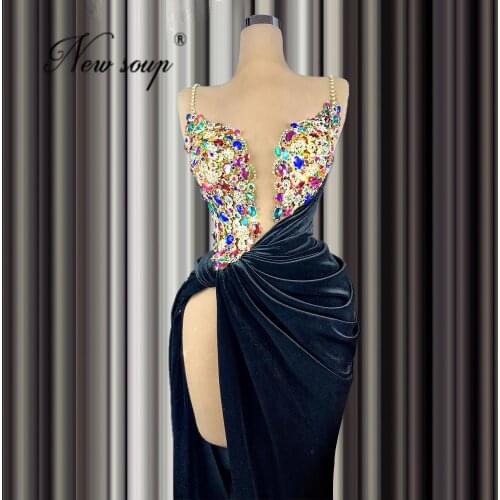 Plus Size Party Prom Dresses Saudi Arabia Aibye Celebrity Dress Evening Gowns 2021 Vestidos De Festa Dubai Red Caret Dress