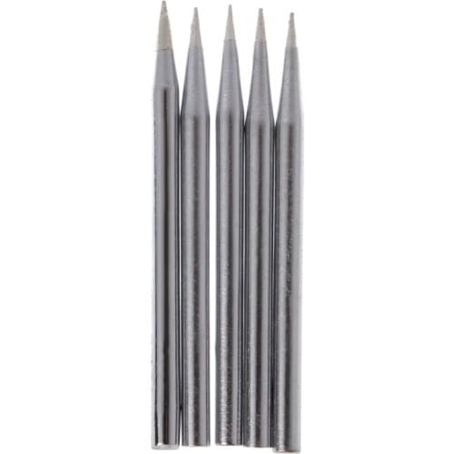 5Pcs 40W Replacement Soldering Iron Tip Lead-Free Solder Tip