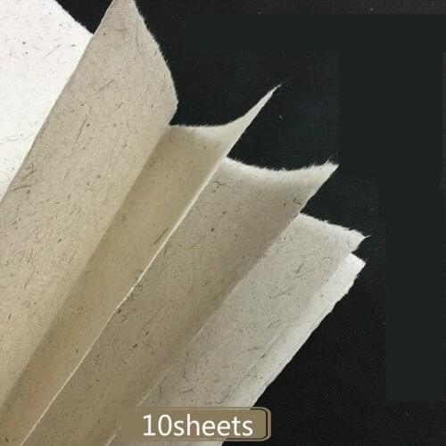 Calligraphy Papers Chinese Rice Paper Multilayer Xuan Paper for Calligraphy Painting 2/3 Layers Xuan Papers Papel Arroz 10sheets