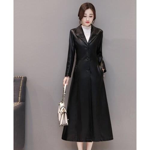 Fashion 2020 New Real Womens Sheepskin Coat Female Red Jackets Embroidery Genuine Leather Jacket Jaqueta Couro