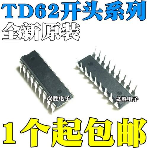 New and original TD62083 TD62783 AP APG DIP18 Drive chip IC, 8 road high voltage source driver chip, DIP - 18 encapsulation
