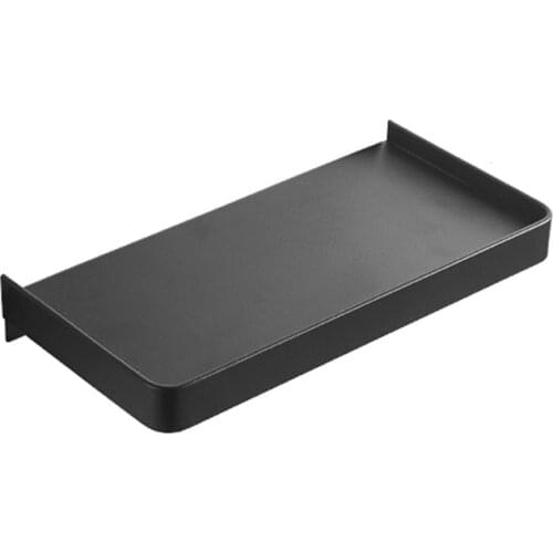 Punch-Free 304 Stainless Steel Mobile Phone Holder Bathroom Shelf