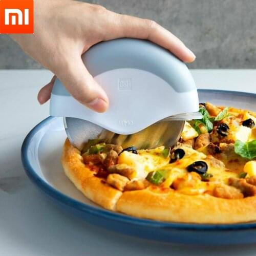 Xiaomi Youpin HUOHOU Pizza Cutter Stainless Steel Cake Knife Pizza Wheels knife Removable Kitchen Baking Tools For Pies Waffles