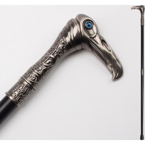 Bastón de lujo con cabeza de águila para caminar para hombre, bastón decorativo para caminar, bastón de mano Vintage, elegante