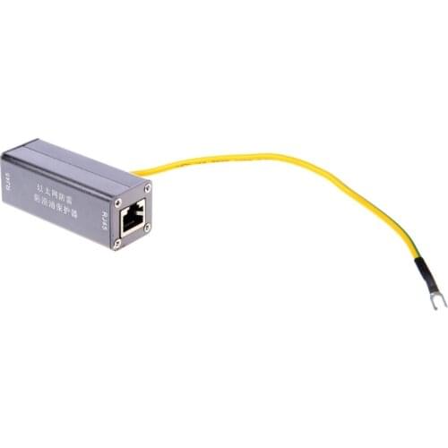 Ethernet Network Card RJ45 Surge Protector Thunder Lightning Arrester Protection Device