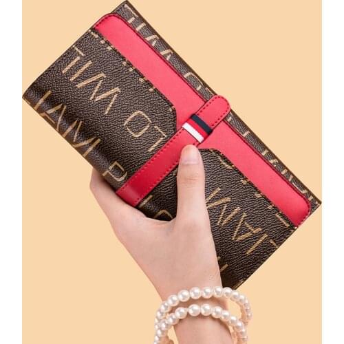WILLIAMPOLO handbags handbags wallets womens fashion mobile phone bags handbags large capacity multi-card positions