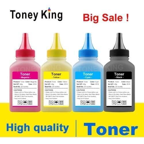 Toney King 4Pcs Toner Refill Powder Compatible for HP 201a CF400A Laserjet MFP M277dw M277 M277n Pro M252dw M252 M252n Printer