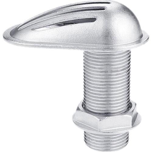Solid Durable Stainless Steel Boat Threaded Scoop Trough Hull Fitting Intake Strainer, Marine Hardware