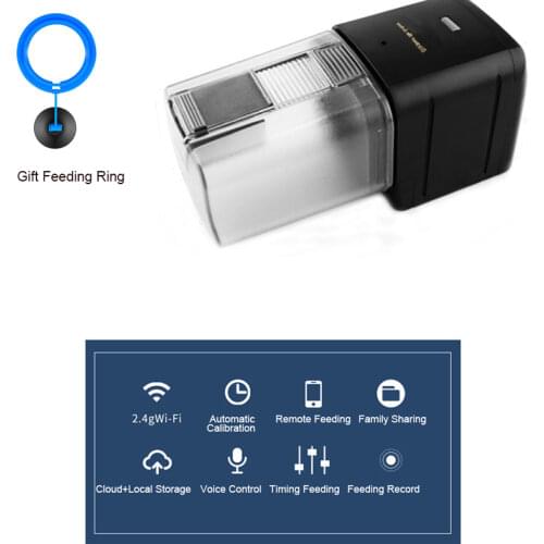 Intelligent Wifi APP Fish Feeder Auto Smart Control Fish Tank Automatic Feeding Device Timing Feed Aquarium Accessories