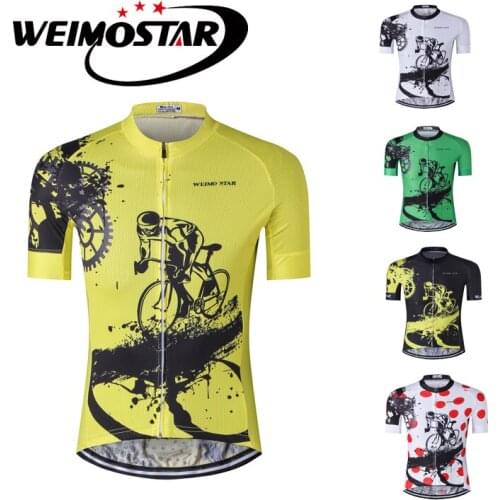 Weimostar Mountain Bike Jersey Bicycle Jerseys Cycling Jersey Summer Bicycle Clothing MTB Shirts Maillot Ropa Ciclismo Clothes