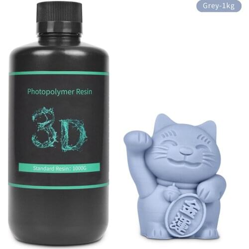 3D Printer Resin 3D Rapid Resin LCD UV-Curing Resin 405nm Standard Photopolymer Resin for LCD 3D Printing 1000g