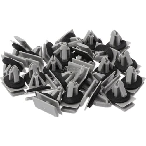 25 Pcs Fender Rocker Moulding Clips With Sealer For Ford Explorer June DropShip