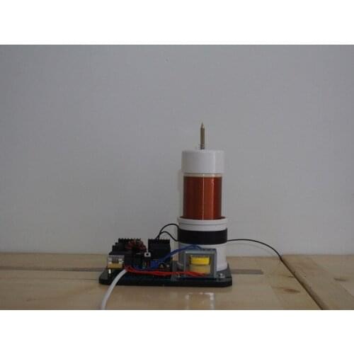 Free shipping tesla coil (generator) diy Tesla coil with SSTC drive board lab instruments electrical experiment tools