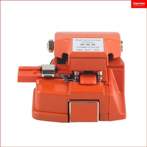 Free Shipping KT-30 High Precision with Case Optical Cutting Knife Fiber Cleaver Suitable for Fiber Fusion Splicer