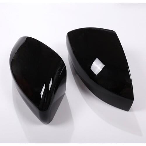 Black For Range Rover Sport RR Sport 2014-2018 ABS Plastic Side Rearview Mirror Cover Trim For Landrover Discovery 4 Discovery 5