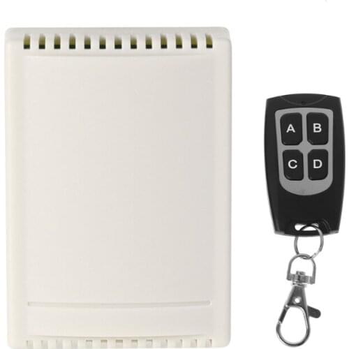 DC 12V 4CH Small Channel Wireless Remote Control Controller Radio Switch 433mhz 200m Transmitter Receiver