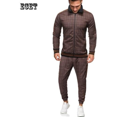 Business casual mens suits streetwear mens clothing slim-fit mens zipper jacket mens trousers casual wear