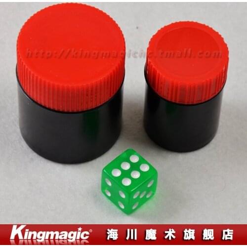 Kingmagic Talking Dice/Dice Capsules/Thousand mile eye/magic dice/magic props/ 2pcs/lot -Free shipping by CPAM