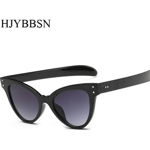 Fashion Brand Sunglasses For Women Glasses Cat Eye Sun Glasses Male Mirror Sunglasses Men Glasses Female Vintage Gold Glasses