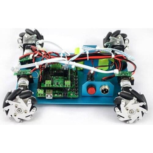 4WD 60mm Mecanum wheel Arduino ATMega328P 12V DC robot kit 10021