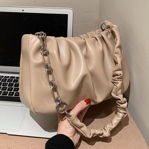 European and American Autumn Bags 2021new Fashion Retro Ladies Luxury High-quality Casual Simple Fold Bag Shoulder Messenger Bag