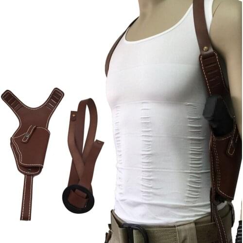 Adjustable Tactical Shoulder Holster Shooting Hunting Accessories Right Hand Pistol Gun Holster Pouch For Glock 17 19 23 28 32