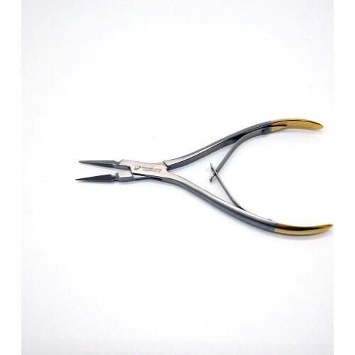 Residual root extraction forceps, debris pliers, root pliers, oral materials