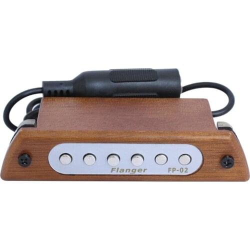Flanger FP-02 Wood Acoustic Guitar Sound Hole Pickup Magnetic Pickup for 39 inch/40 inch/41 inch/42 inch Acoustic Guitar