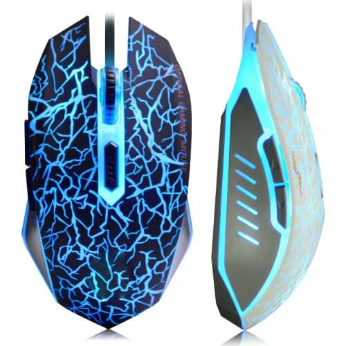USB Optical Wired Game Mouse for Computer PC Laptop Gamer Mouse Dota 2 LOL black white
