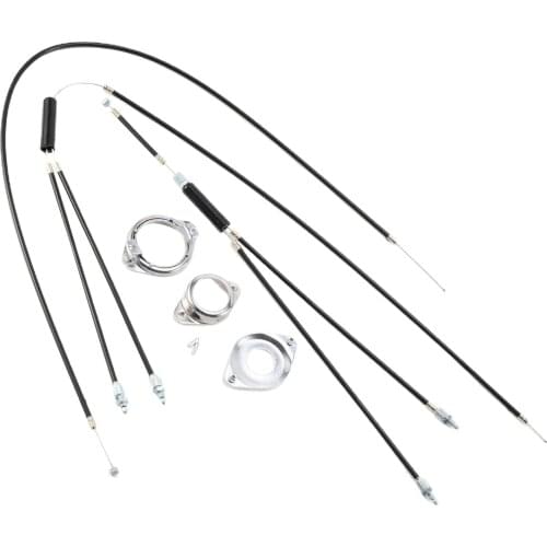 BMX Bike Gyro Brake Cables Front Rear Upper Lower Cables Set Rotor