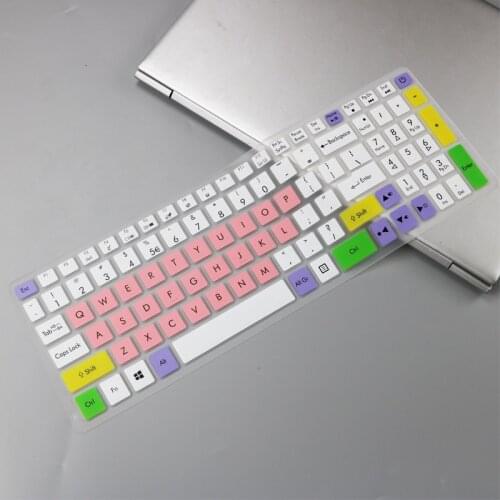 Keyboard Cover Protector Skin for 15.6'' Acer Aspire VX5-591G Predator Helios G3-571 Nitro 5 An515-31 AN515-52 AN515-53 AN515-42