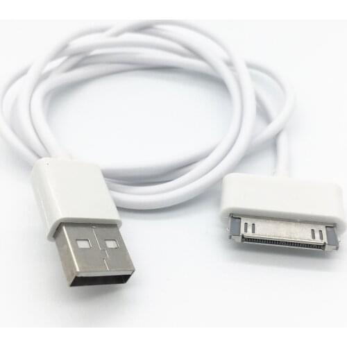 30PIN Usb Wall Charger Data White Cable for Samsung Galaxy P739 P7300 P7310 P7510 Etc