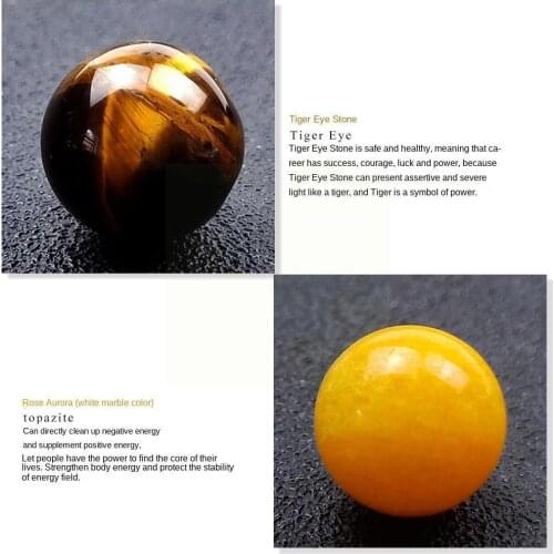 8 PCS/ Set Natural Stone Crystal Reiki Gemstones Chakras Quartz Yoga Ornaments Healing Mineral Gifts Decor Energy Stone Q4O0