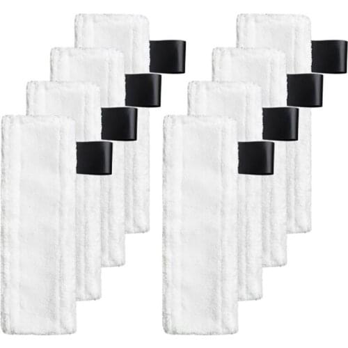 8PCS Floor Cloth Brush Head Cover for KARCHER SC1 SC2 SC3 SC4 SC5 Steam Floor Clean Up Cleaner Home Cleaning Parts