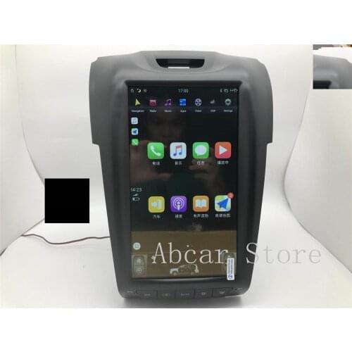 12.1'' Tesla style Android 9.0 Car dvd player GPS Navigation For ISUZU D'MAX DMAX MUX 2012-2018 stereo radio IPS Chevrolet S10