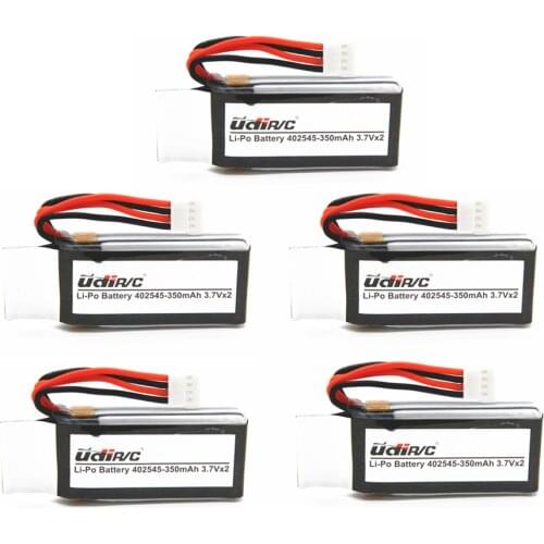 Baterias Lipo 7.4V 25C 350mah Lipo Battery for UDI U819 U819A U945A U919A RC Helicopter 3D Flip Drone RC Quadcopter Spare Parts