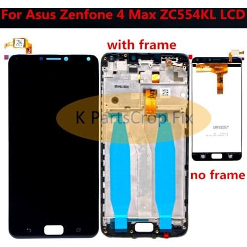 For Asus Zenfone 4 Max ZC554KL LCD Touch Screen X001D ZC554KL LCD Digitizer For Asus X001D LCD Replacement Parts 5.5'' 1280x720