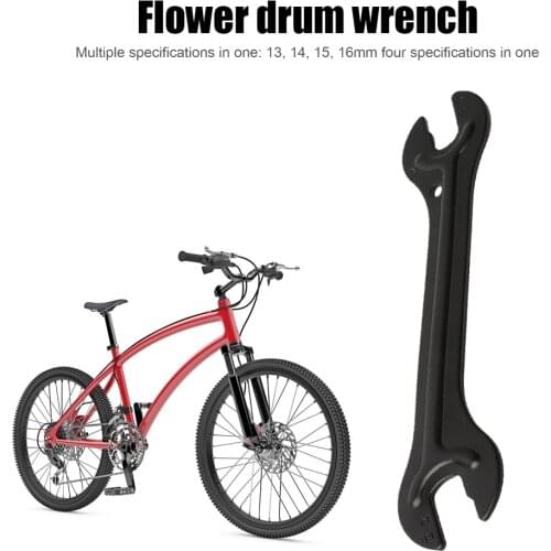 Mountain MTB Bike Hub Wrench 13 14 15 16mm Spanner Hub Axle Repair Tools Portable Carbon Steel Bicycle Repair Accessories