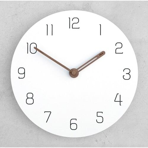 Creative Silent Wall Clock Modern Design nordic Office living room Children Wall Clock kitchen Minimalist Reloj Casa Home Decor
