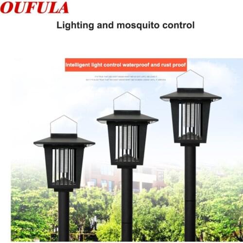 BROTHER Outdoor Solar Mosquito Killer Lamp Insect Killer Lamp Mosquito Trap Mosquito Repellent Lamp Lawn Lamp
