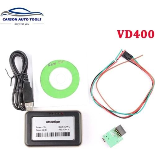 New VD400 adblue 8 in 1 A+ Quality Support euro 6 AdBlue Emulator 8in1 with NOx sensor Adblue 8 in 1 Remove Tool