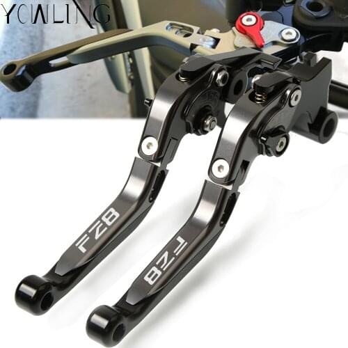 Motorcycle Handbrake Adjustable Folding Extendable Handle Levers Brake Clutch Lever for YAMAHA FZ8 2011 2012 2013 2014 2015 2016