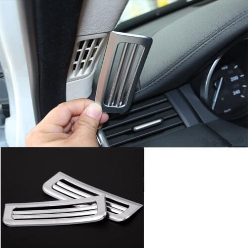YAQUICKA For Land Rover Range Rover Evoque 2011-2016 Car Interior A Pillar Air Vent Outlet Cover Trim Frame Car-styling ABS