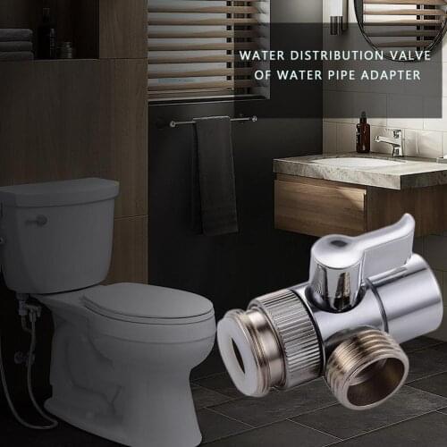 1pcs Brass Sink Faucet Diverter Valve to Sink Hose Sprayer Faucet Splitter for Kitchen Sink Faucet Replacement Part M22 X M24