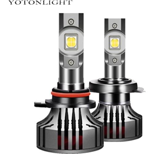 Original XHP50 2 x H4 H1 Led Headlight 4300k 6000k Led Lamp H7 H11 HB3 HB4 9005 9006 H8 H9 Bulb 80w 18000lm Car Lights 12V