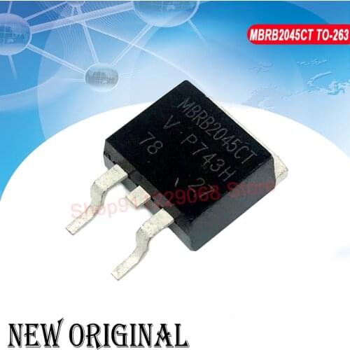 5piece) MBRB2045CT TO-263 45V 20A / 038N12N IPB038N12N3G 120V 120A / FBE30S IRFBE30S 800V 4.1A / MBRB20100CT TO-263