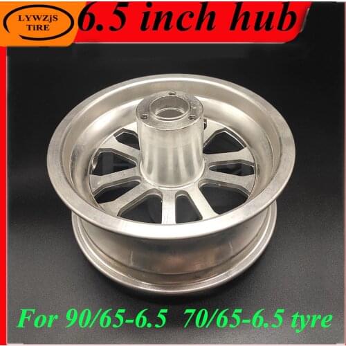 6.5 Inch Hub Front/rear 90/65-6.5 Vacuum Tire Aluminum Alloy Wheel Hub for Electric Scooter Balance Car 70/65-6.5 Wheel Rim